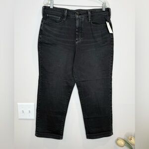 🔥NWT Pilcro Women’s Black Jeans Cropped Sz 31🔥